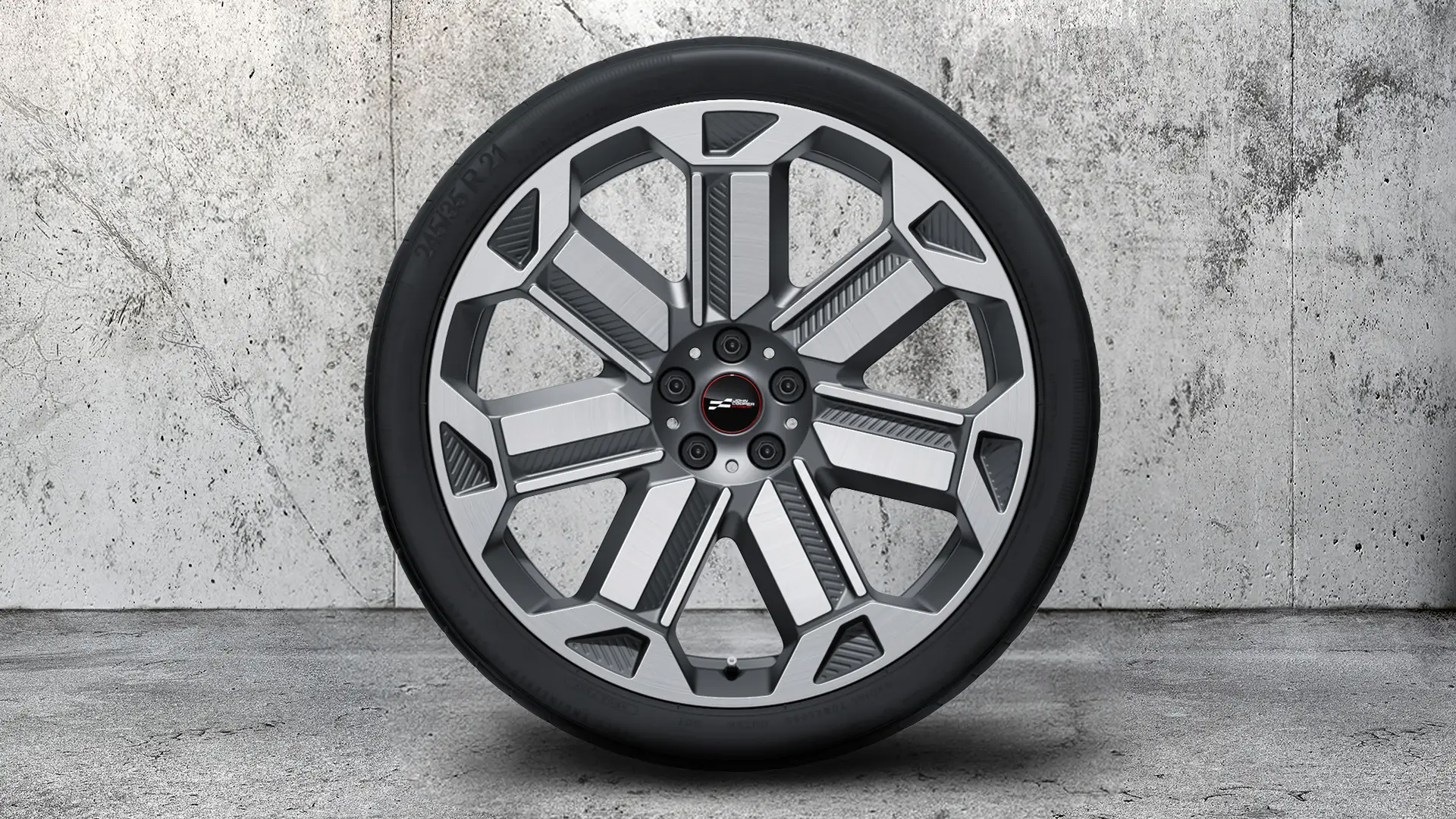 КОМПЛЕКТ КОЛЕС 21'' JCW RALLYE SPOKE 950 (FROZEN GUNMETAL GREY).